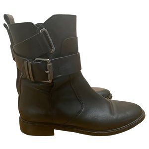 ASH Protest Black Moto style boots !